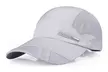 Outdoor Visor Quick Dry Cap Sports Baseball Caps Mesh Breathable Hats - Second Medium