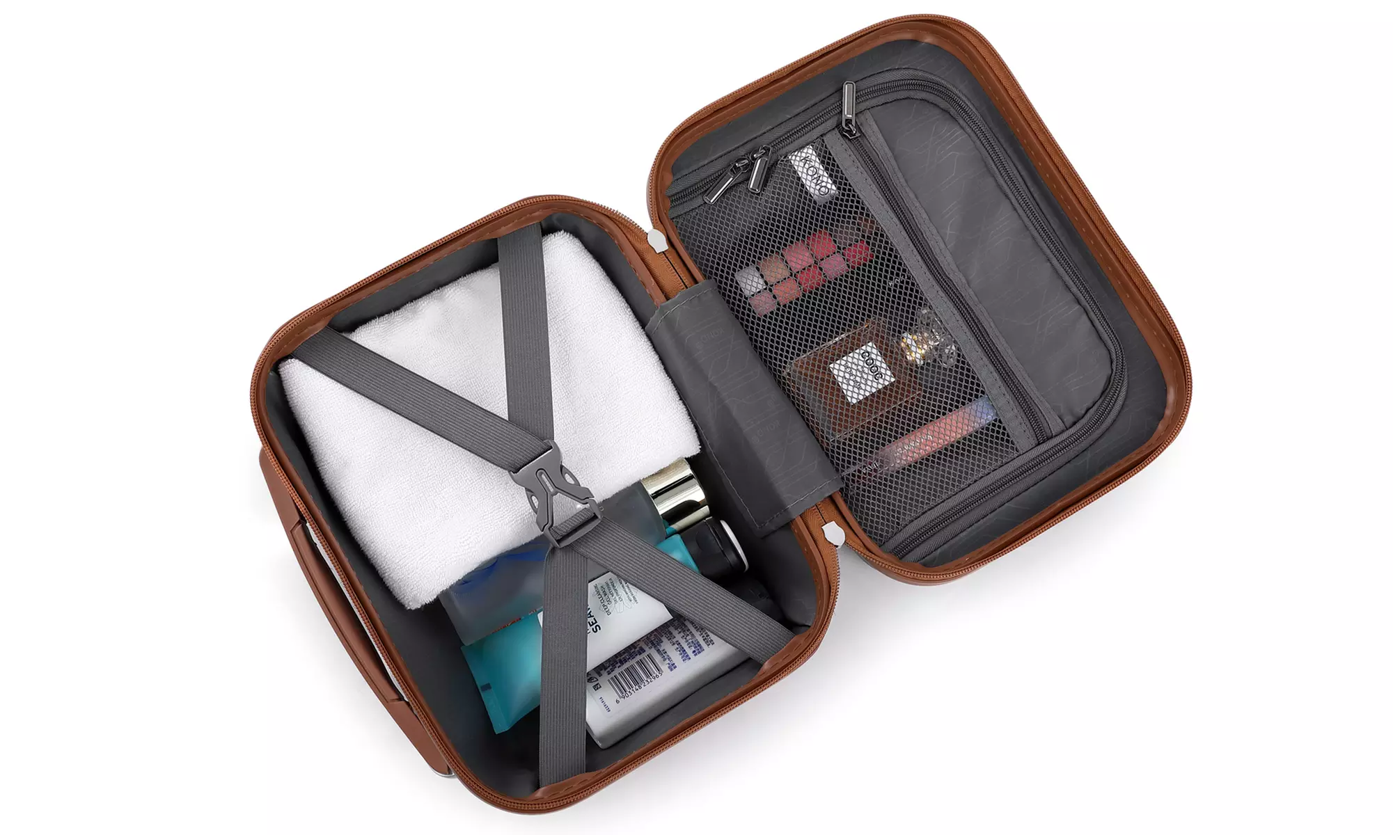 Valise ABS anti-rayures, poignée télescopique et serrure TSA