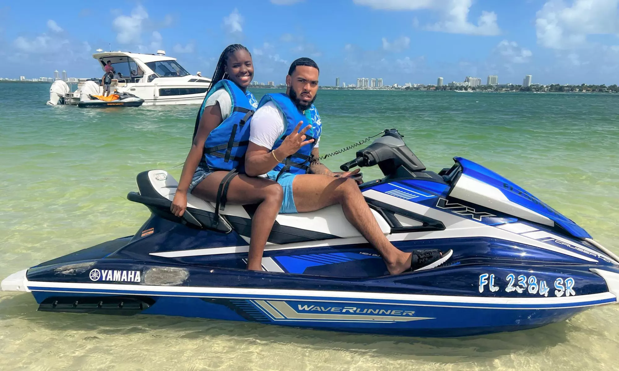 Exciting 1 Hour Jet Ski Rental for One or Two in Miami