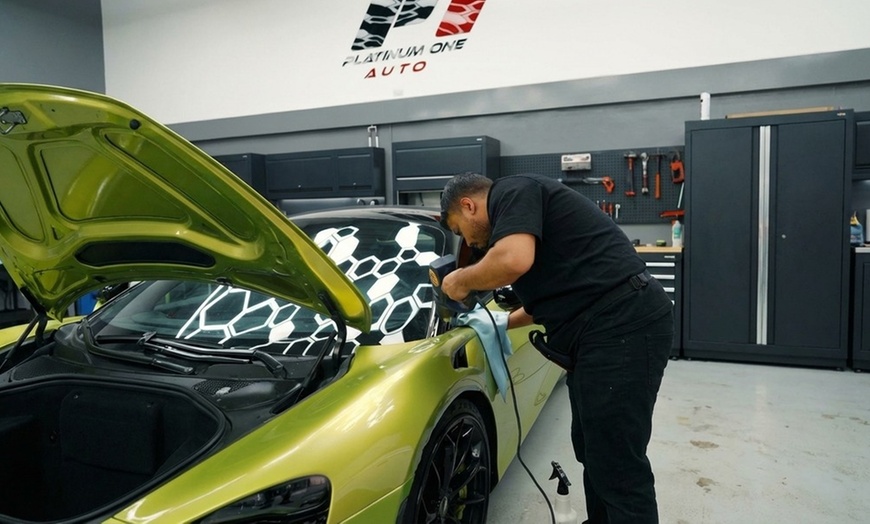 Image 7: Nano Ceramic Tint or Multi Layer Ceramic Coating Vehicle Protection