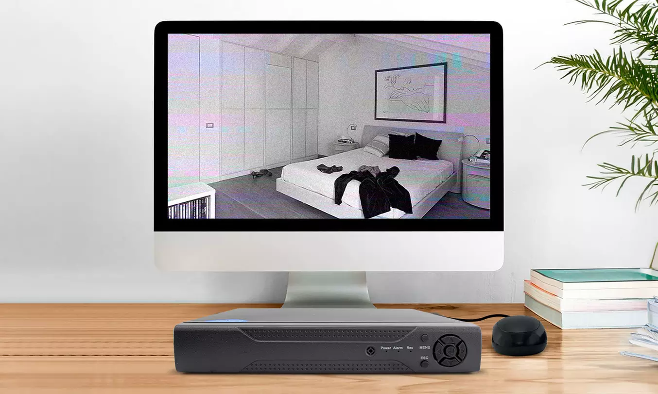 8-delige beveiligingscameraset