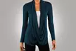 Women's Draped Criss-Cross Cardigan - Second Medium