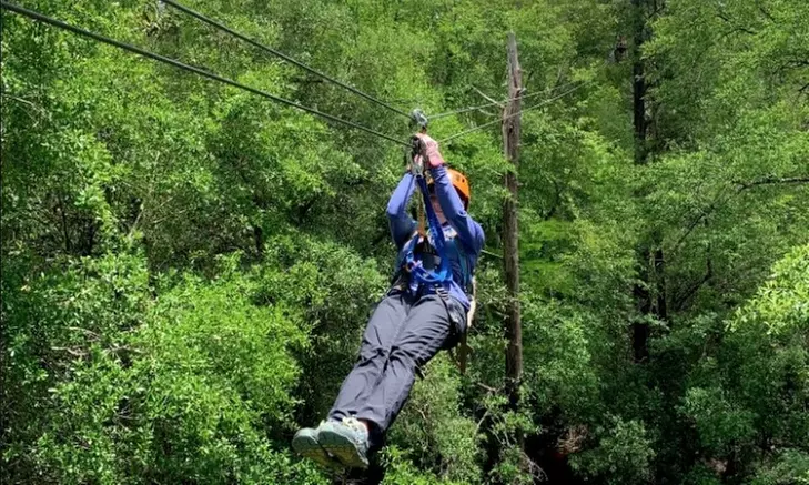 Up to 37% Off Zipline Tour at Adventures Unlimited