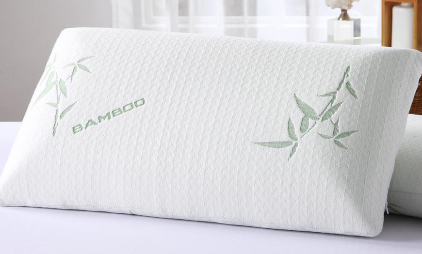 Image 3: Bamboo Memory Foam Pillows
