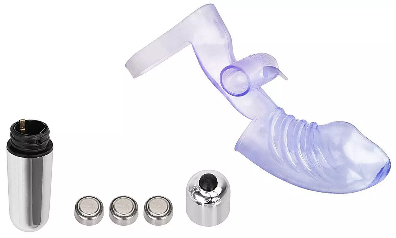 Finger Vibrator G-Spot Waterproof Finger Banger Massager Strap-on Dildo Sex Toys