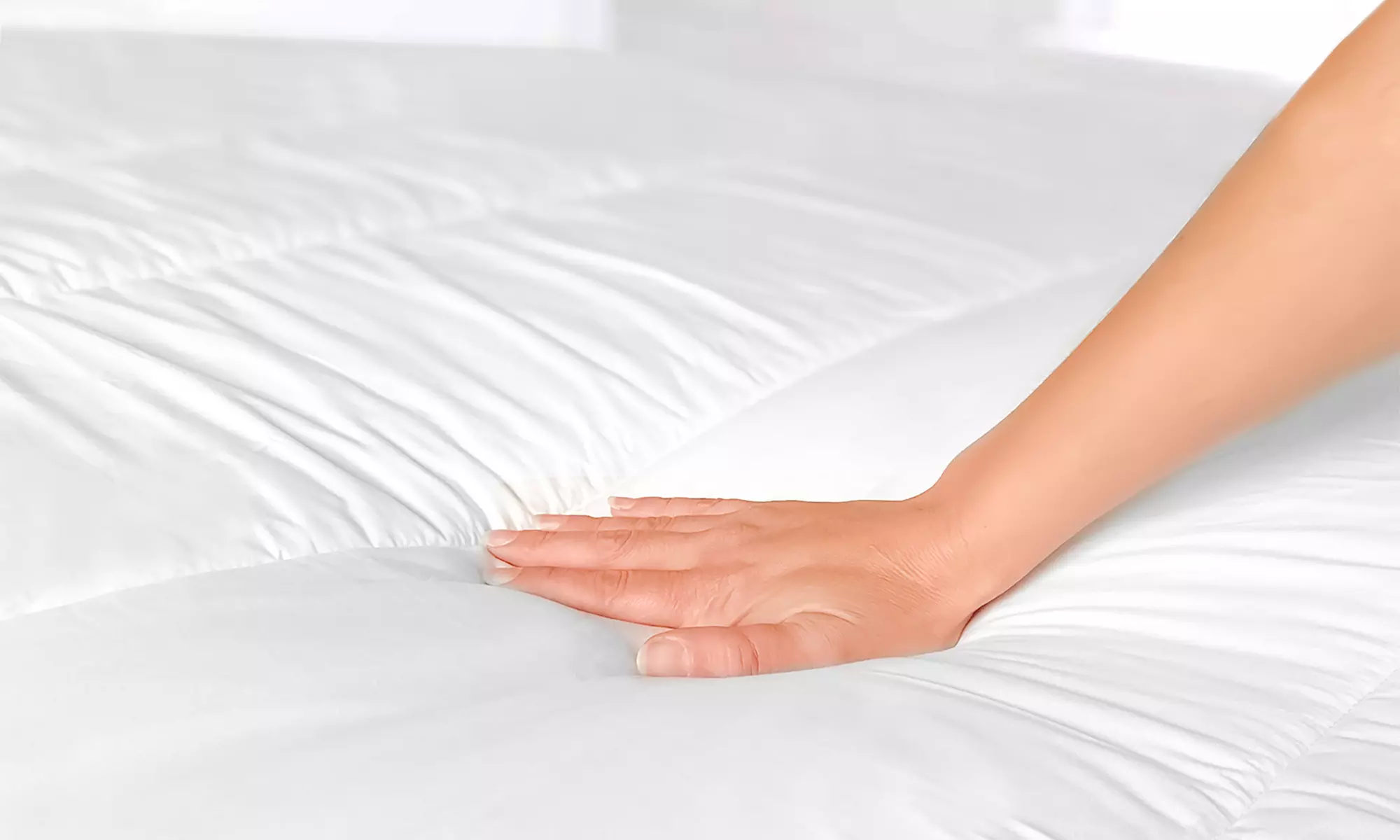 Matratzen-Topper „Elegant“ in der Größe nach Wahl - Second Medium