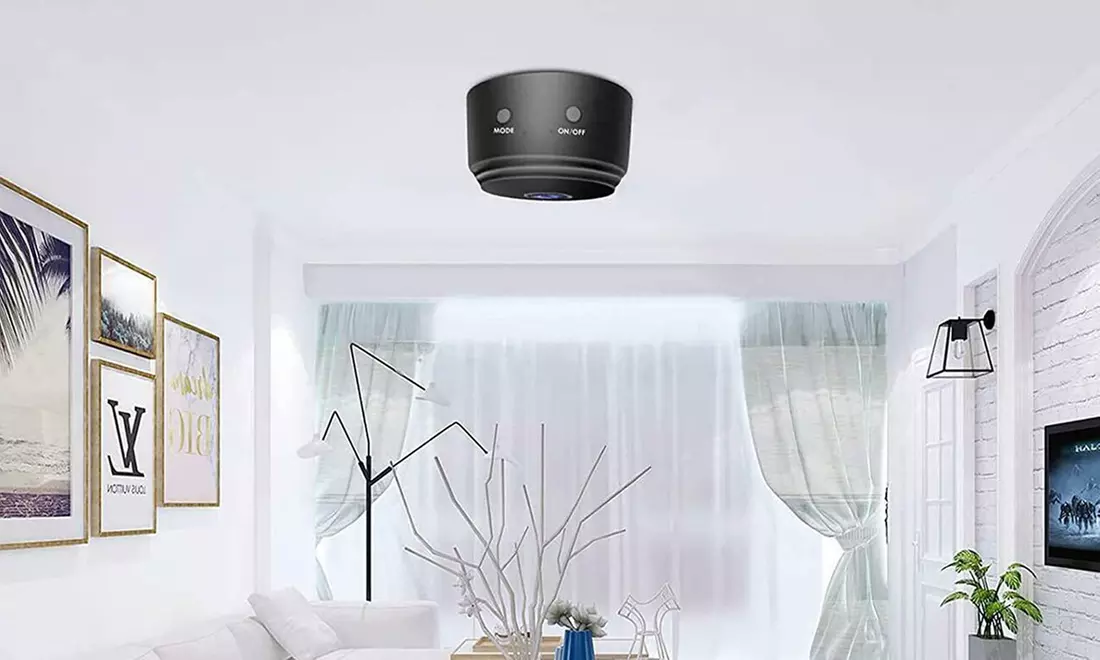 1 o 2 mini telecamere senza fili e ingresso micro SD