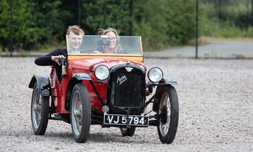 Image 3: Fun for All Ages: Drive a Classic Car or Fire Engine Vehicle
