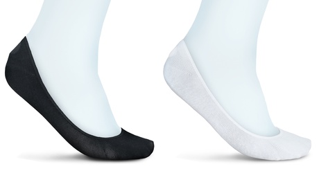 12 paia di fantasmini salvapiedi antiscivolo da uomo, disponibili in 2 misure e 2 colori