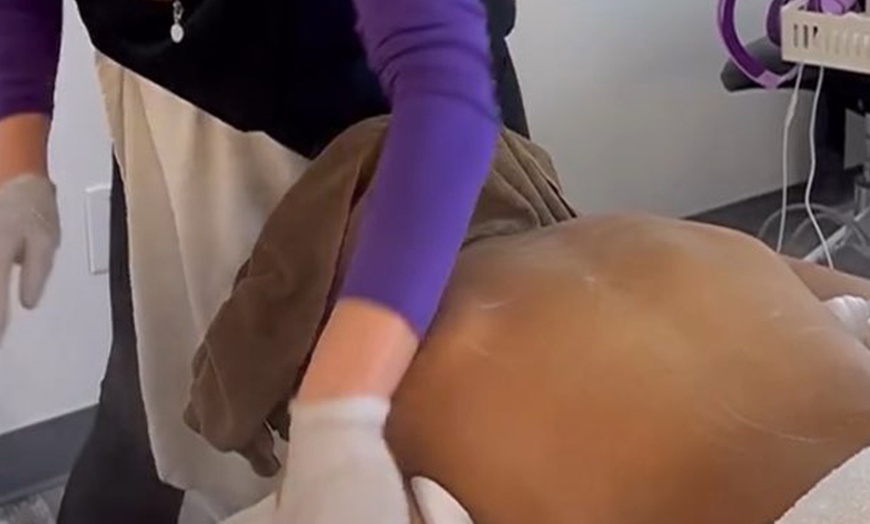 Image 2: Clinical Grade LED Glow Back Facial