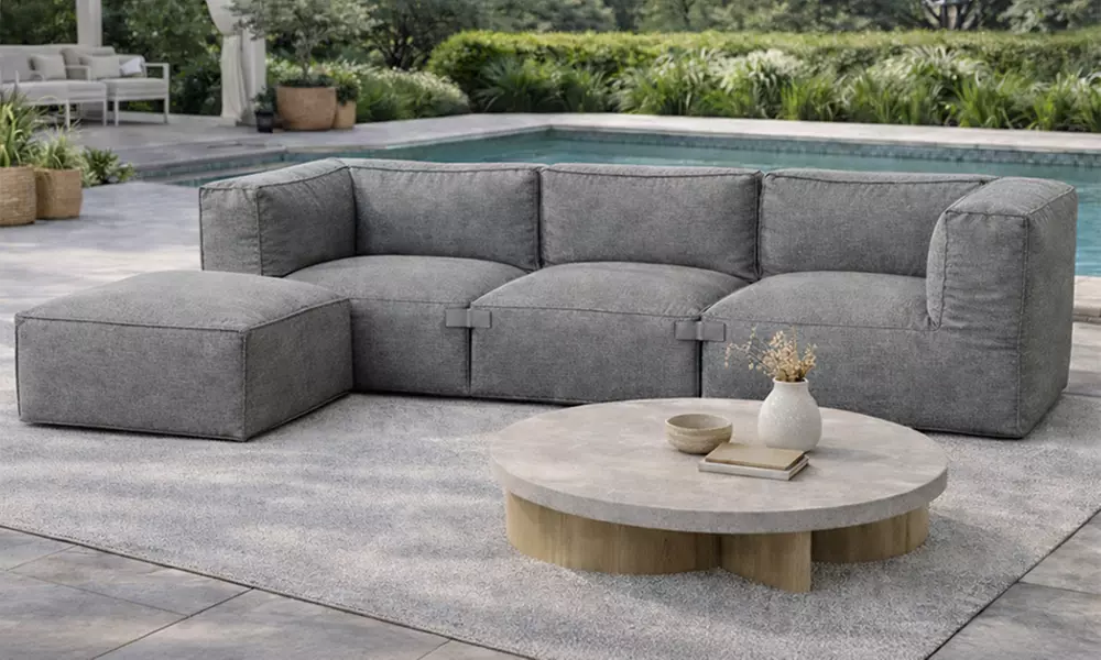 Salon de jardin modulable "Verone" par Kocoon