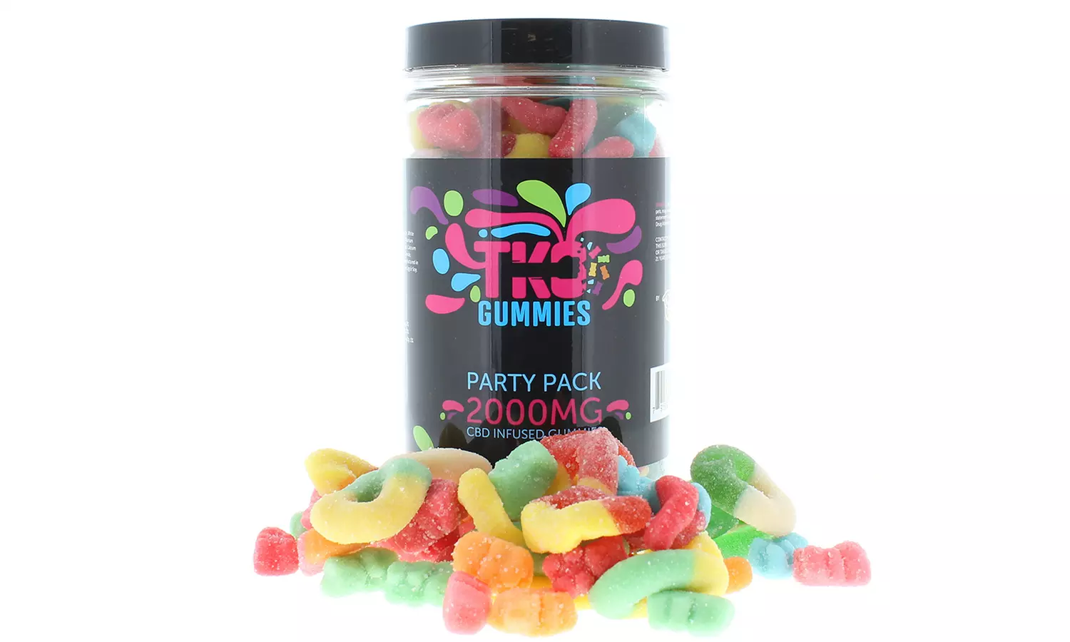 TKO CBD Gummies Life of the Party Pack (2000mg; 200-Count) from Terp Nation - Primary Image