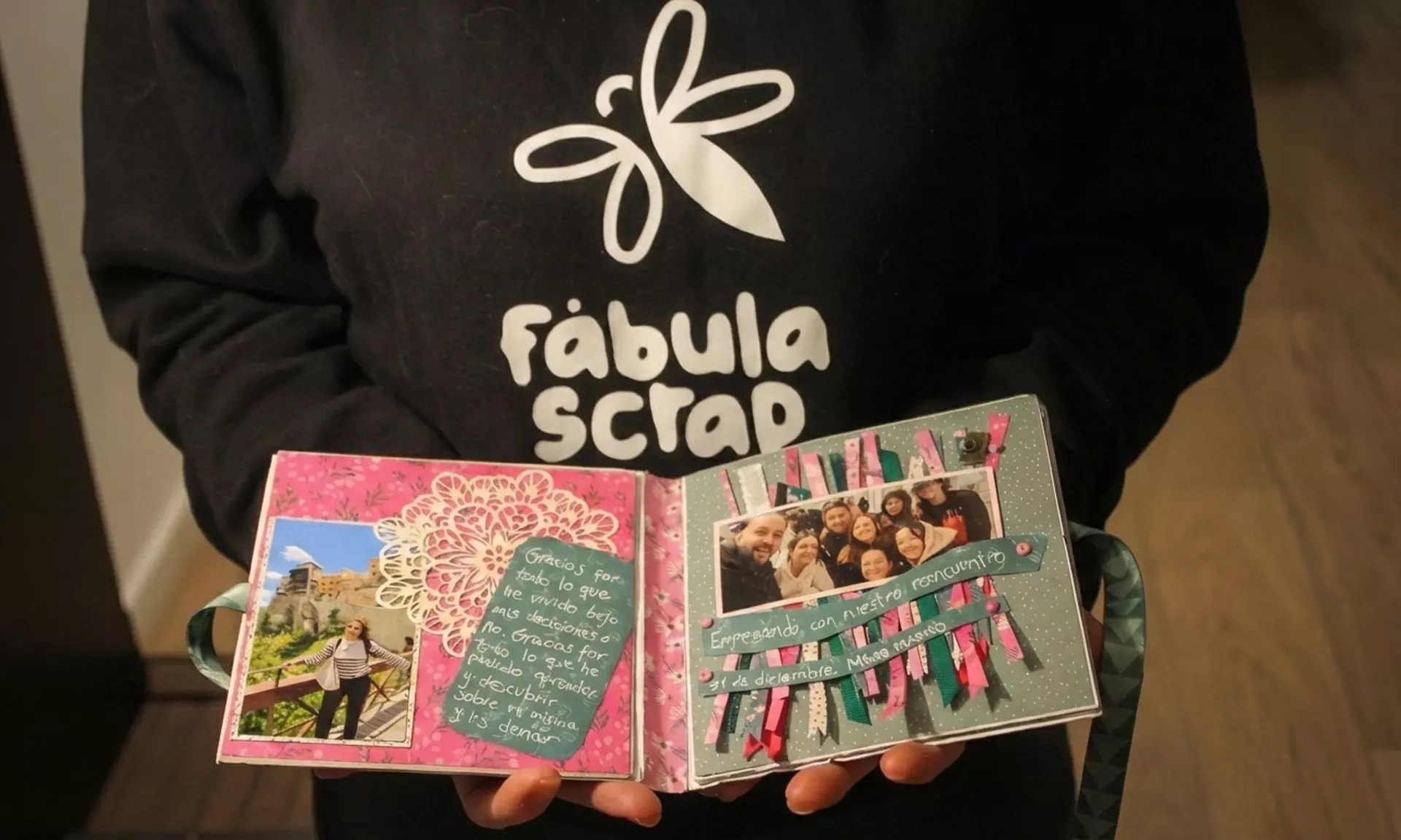 Taller de Papelería creativa (scrapbooking) con bebida y picoteo