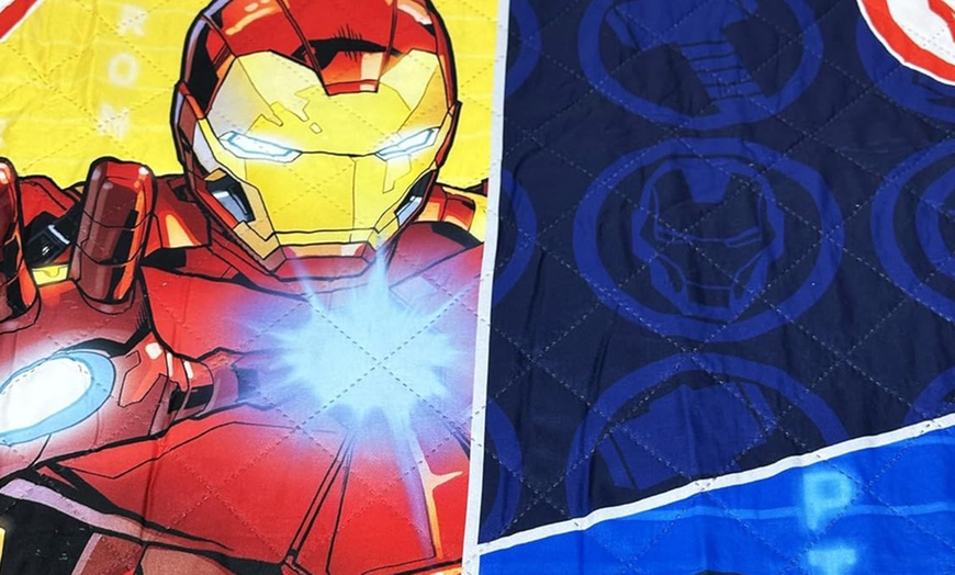 Image 9: Trapuntino singolo Disney Marvel