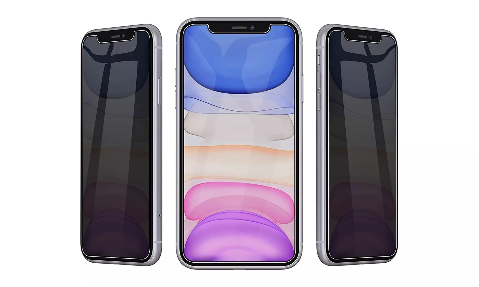 Privacy Screen Protector for iPhone 11/11 Pro/11 Pro Max with Lens Protector