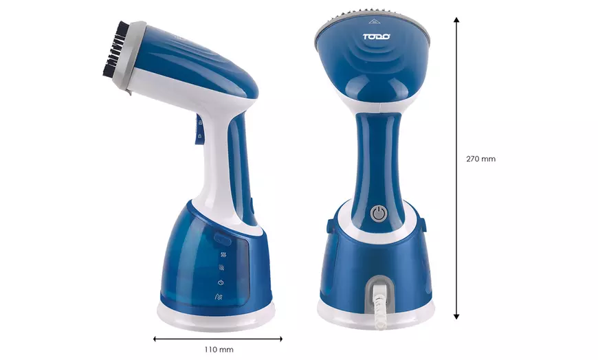 Image 9: TODO 1700W Power Garment Steamer Handheld Steam Brush Iron