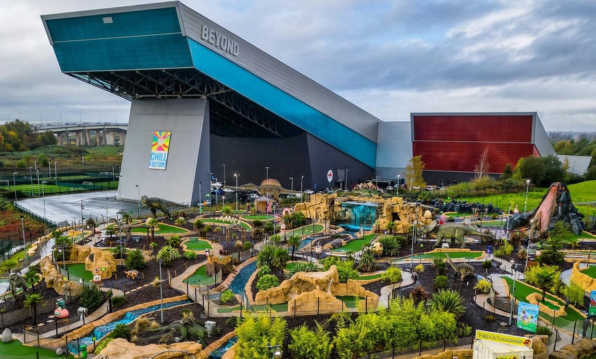 Image 13: Adventure Golf Fun with Pizza and Drinks Included for Two