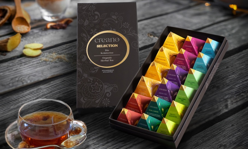 Image 1: Coffret-cadeau de tisanes bio Creano