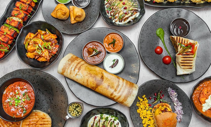 Image 1: 2-Course Indian Vegan Meal with Lassi – Options for 1, 2 or 4 Diners
