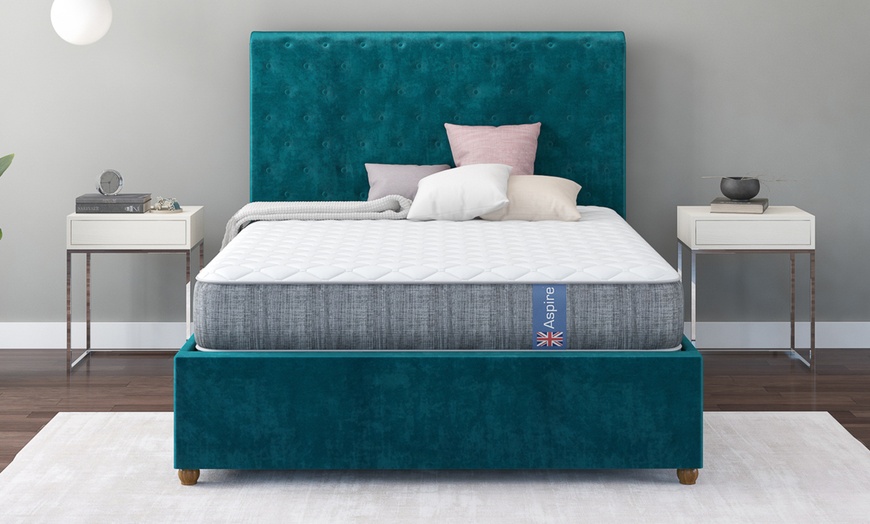 Image 2: Aspire Pocket Sprung and Wool Hybrid Mattress