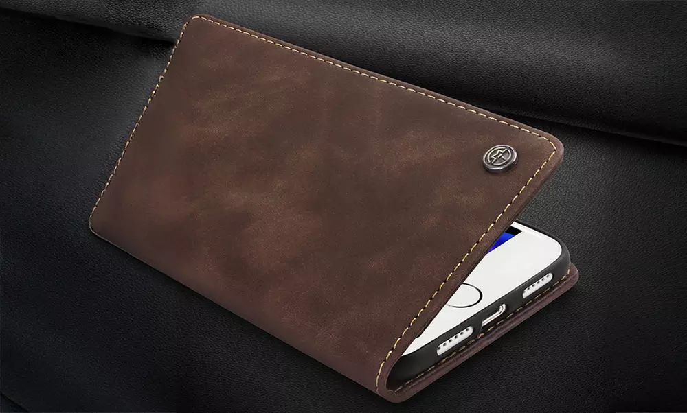 For Apple iPhone SE 3rd Gen 2022 Magnetic Flip Case Leather Wallet Card Holder