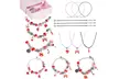  Laromni 66-Piece Charm Bracelet & Necklace Kit for Girls DIY Jewelry Making - Second Medium