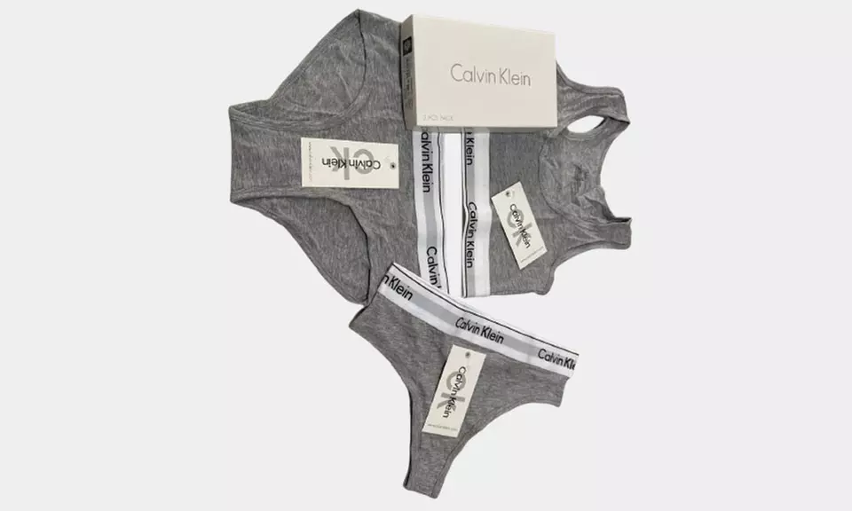 Set bikini 3 pezzi per la notte Calvin Klein
