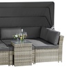 Image 6: Garden Gear California Rattan-Effect Daybed 