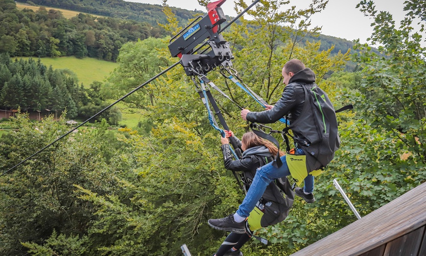 Image 8: Tyrolienne géante avec SKYPARK Normandie by AJ Hackett 