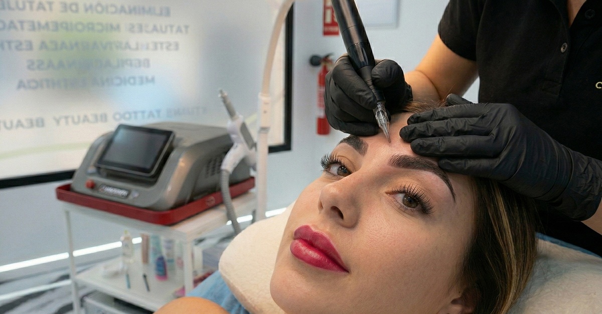 Oferta de micropigmentación de cejas, labios o labios y cejas en Valencia
