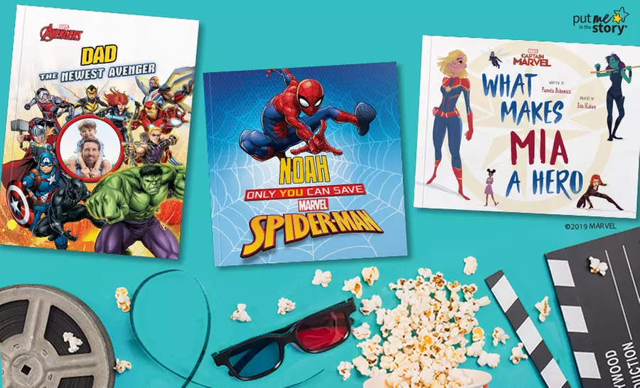 One, Two, or Three Personalized Children's Marvel Avengers Books from Put Me in the Story (43% Off) - Primary Image