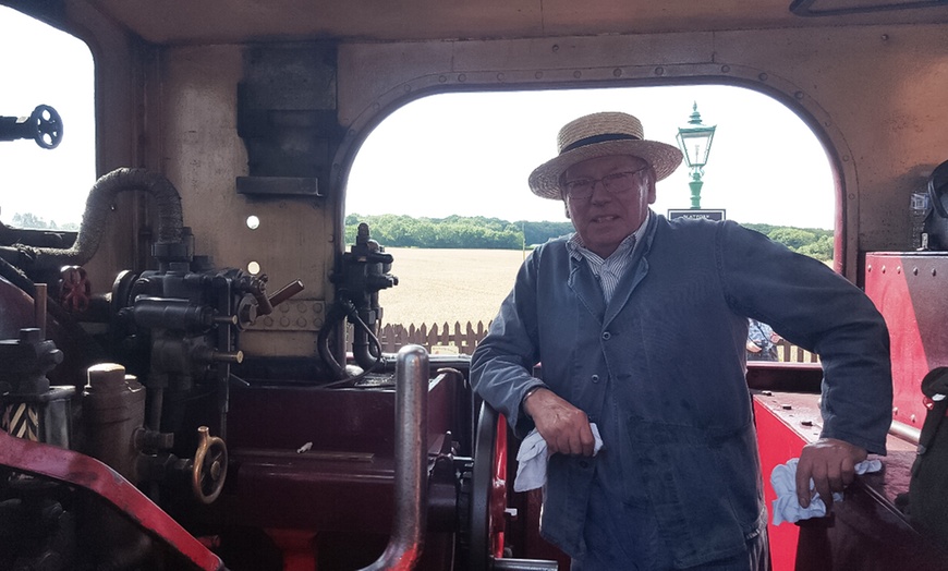 Image 7: Vintage Bus Ride, Steam Train Adventure - Epping Ongar Railway