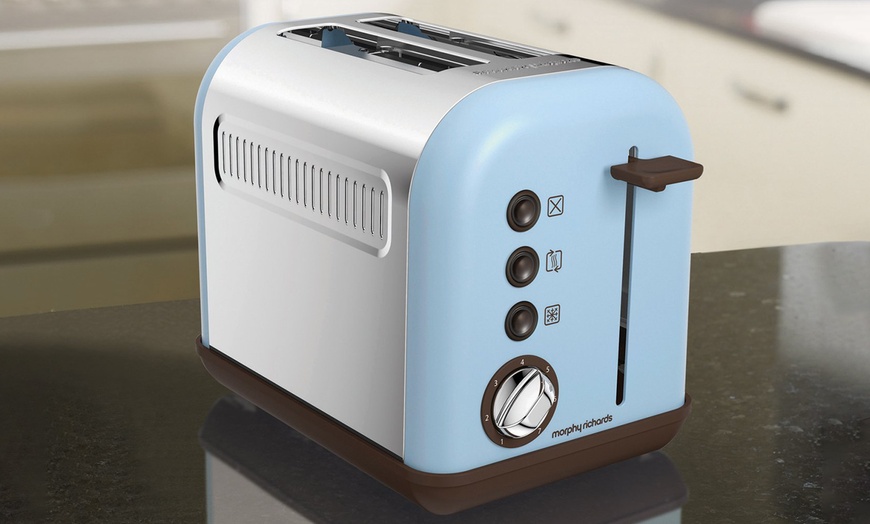 Image 2: Morphy Richards Two-Slice Toaster