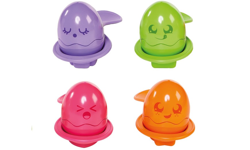 Image 3: Tomy Hide & Squeak Egg and Spoon Set
