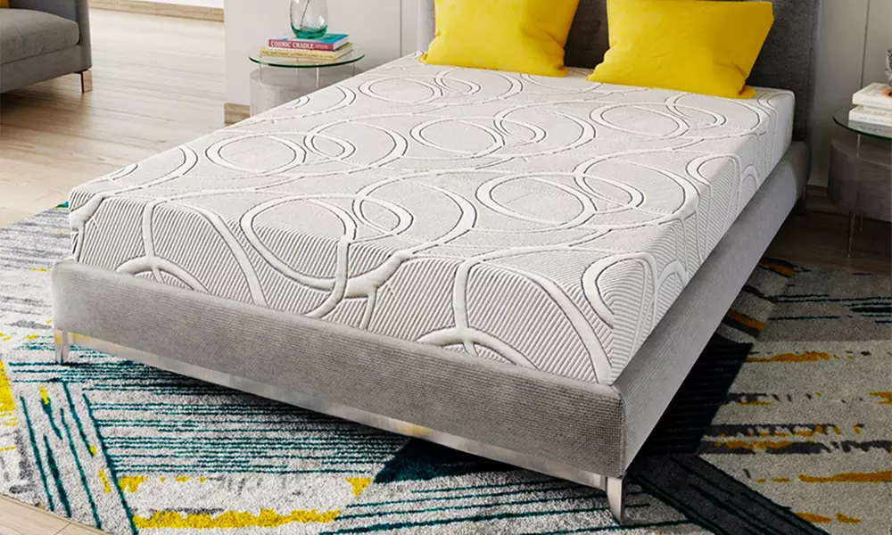 Matelas Suite Royale à mémoire de forme, avec gel frais, déhoussable, pack prêt à dormir et sommier en option - Primary Image
