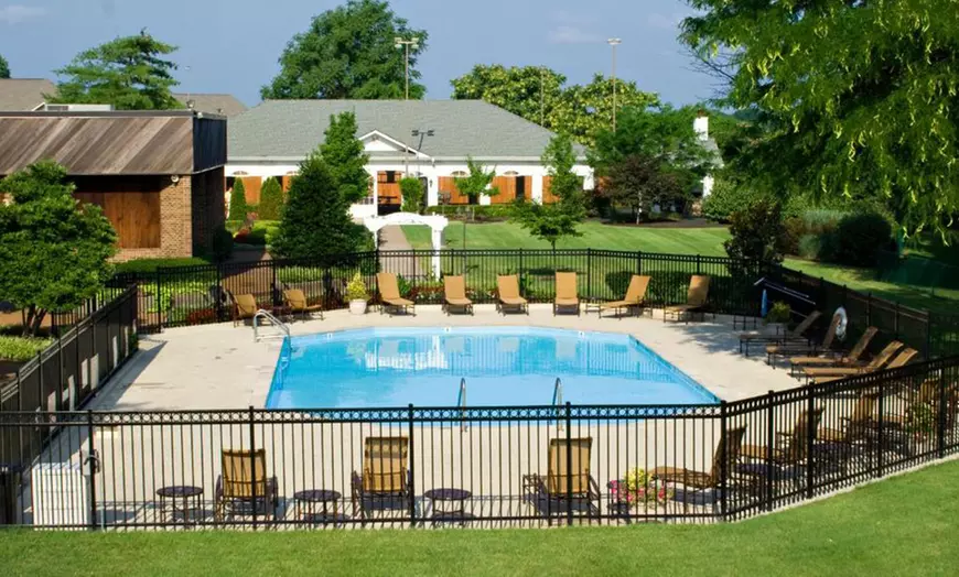 Outdoor saltwater pool