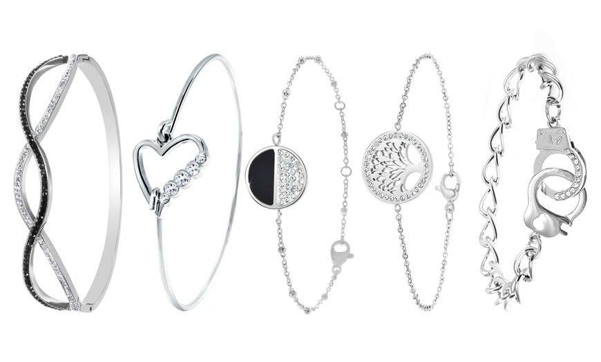 Image 2: SC Crystal Women's Bracelet in Assorted Styles