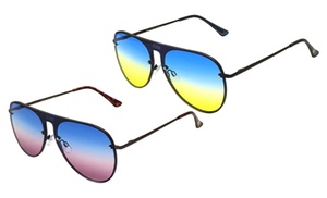 Storm Unisex Ocean Lens Aviator Sunglasses