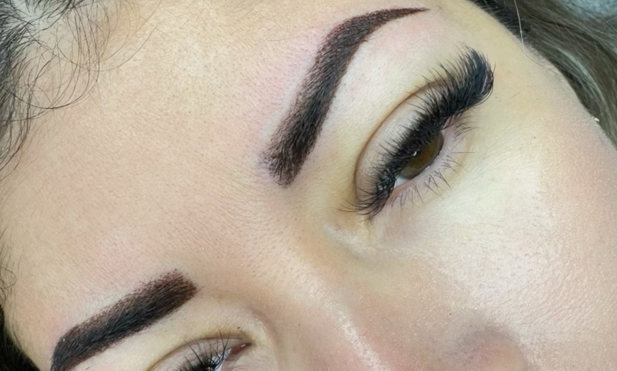 Image 2: Microblading or Fusion Brows Session for Natural-Looking Eyebrows 