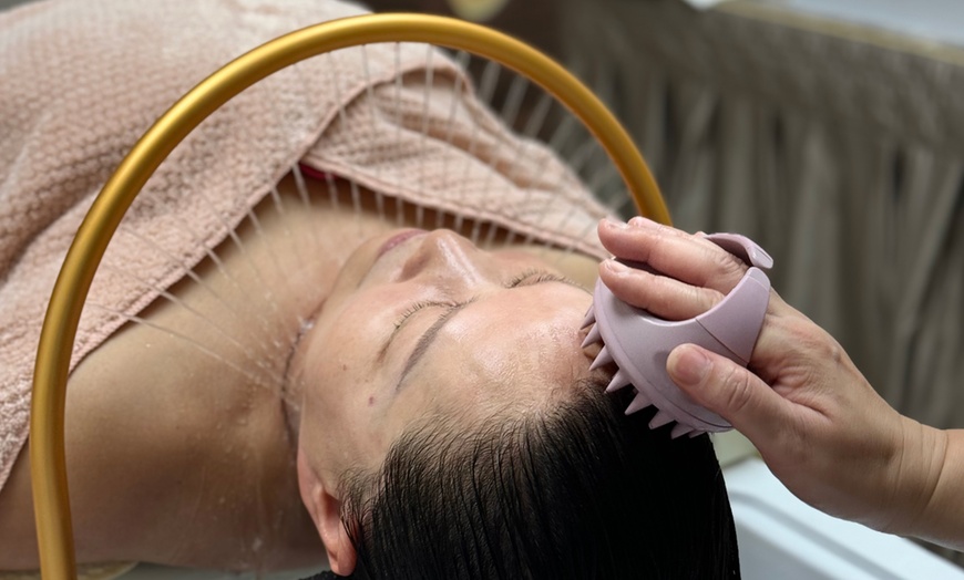 Image 2: Luxury Japanese Head Spa: Deep Cleansing and Stress-Relief Treatment
