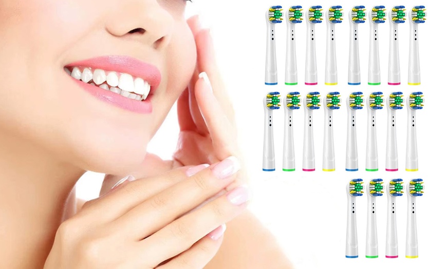 Image 8: 20Pcs Brush Heads for OralB