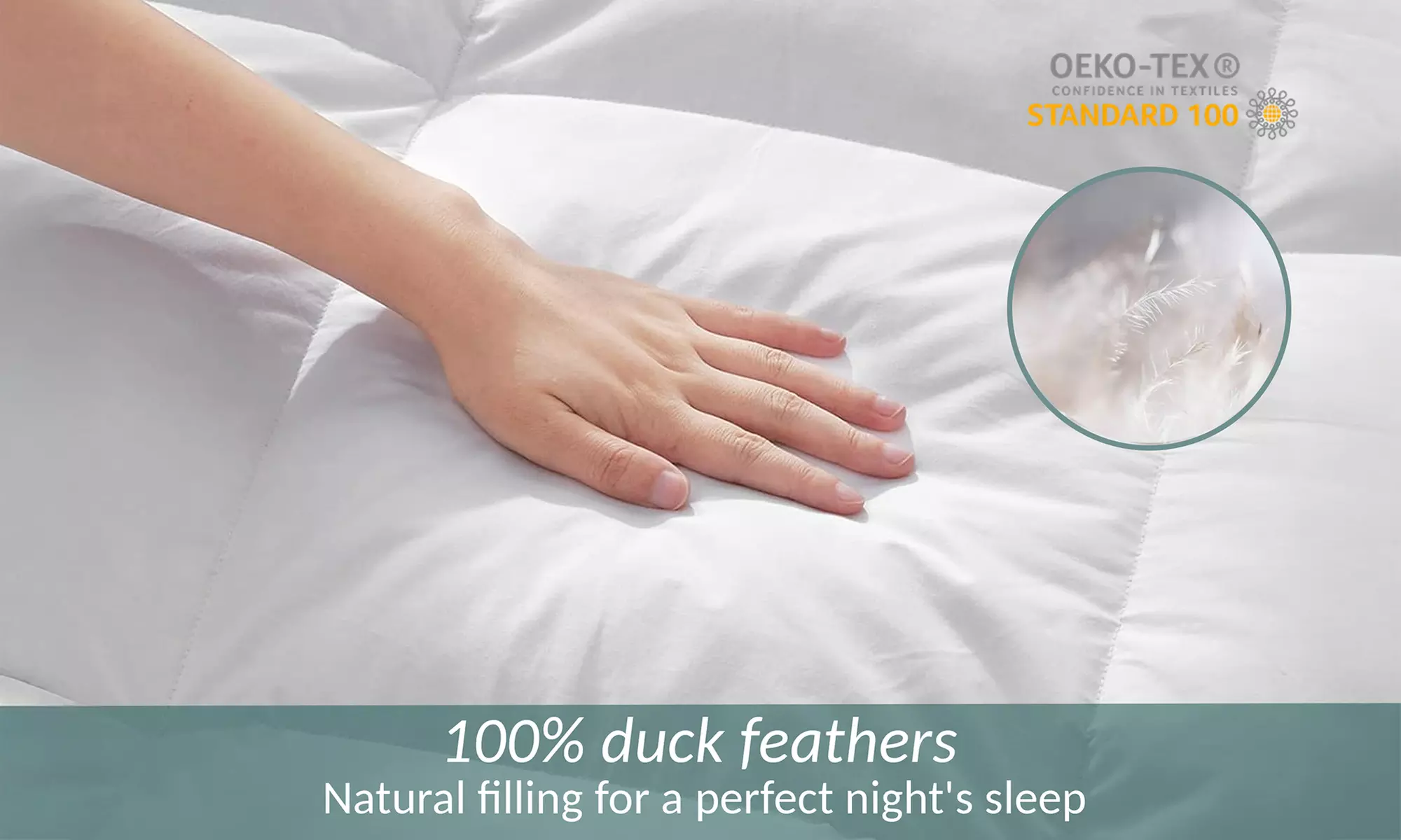 Couette 100% plumes de haute qualité