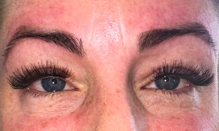 Cluster Eyelash extensions (Natural look) - Blink & Brow ( Threading & Beauty )