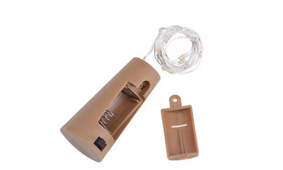LED Wine Bottle Cork Lights Fairy String Christmas Party Wedding Decor Lamp