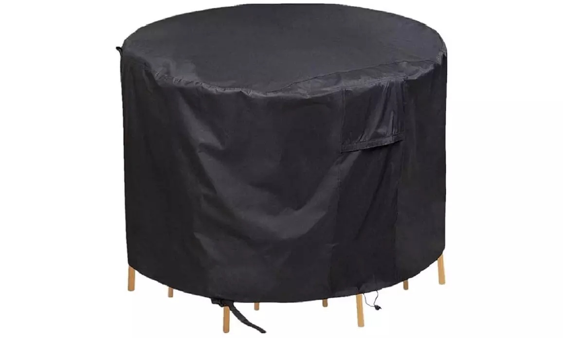 Water-Resistant Outdoor Furniture Round-Shaped Dust Cover