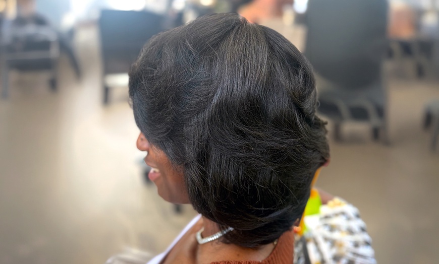 Image 2: Up to 64% Off on Salon - Women's Haircut