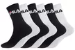 Lot de 6 ou 9 paires de chaussettes tennis FILA avec coloris au choix - Image 5