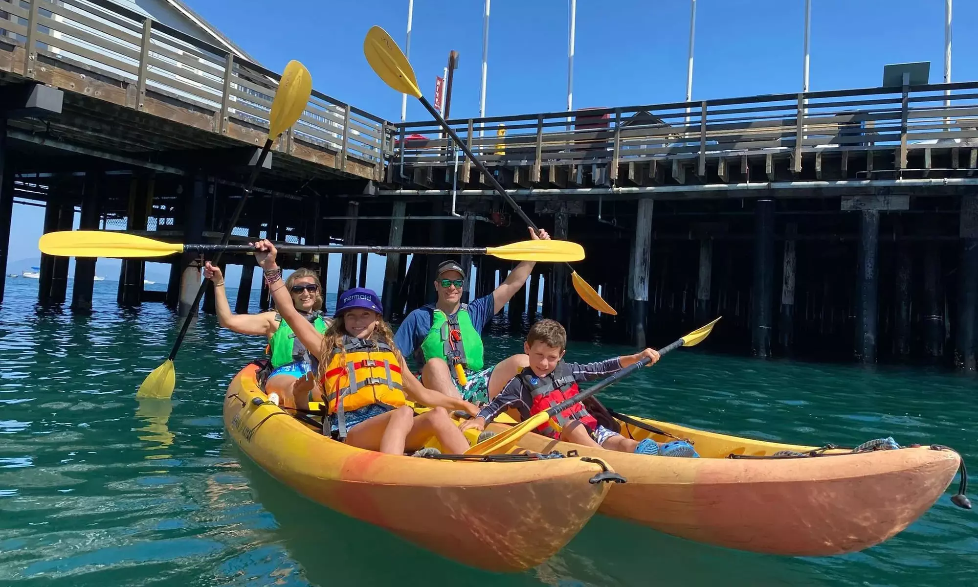 Sea Lion and Wharf Kayak Tour for a Child Or One, Two, or Four Adults