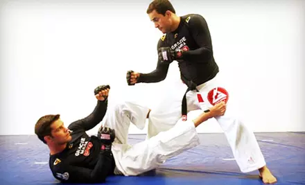One or Three Months of Unlimited Jiu-Jitsu or Women’s Kickboxing Classes at Gracie Barra (Up to 77% Off) - Primary Image