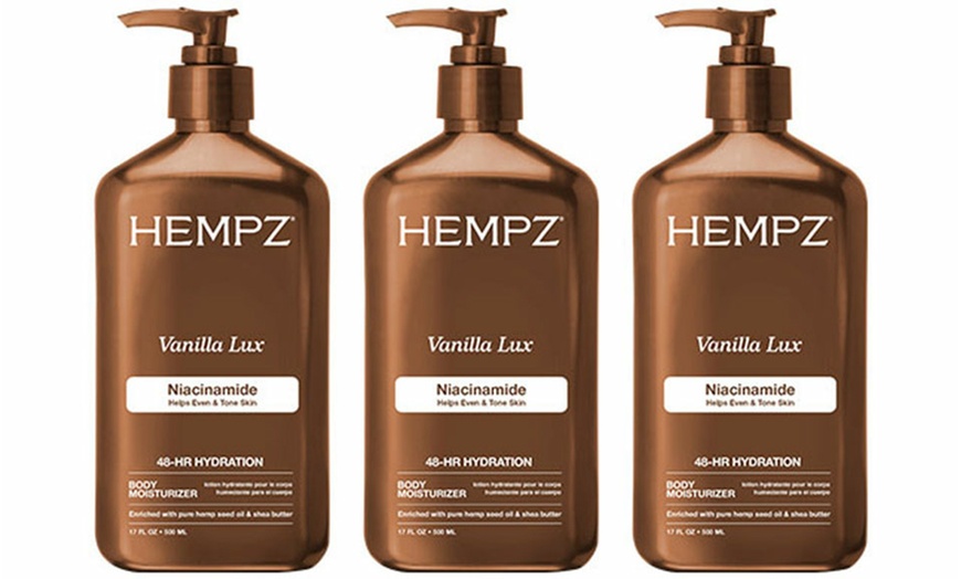 Image 33: Hempz Herbal Body Moisturizer Lotion 17oz each (2 or 3 Pack) 